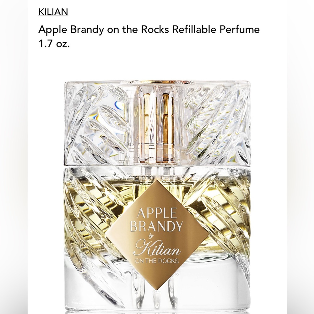 Apple Brandy by Kilian on the rocks
